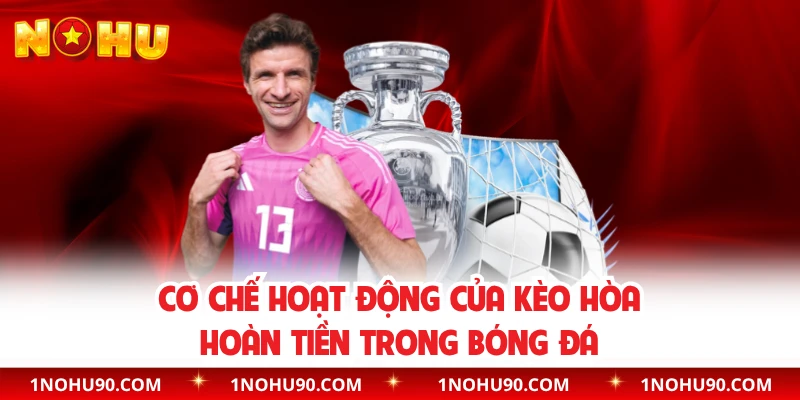 Cơ chế hoạt động của kèo hòa hoàn tiền trong bóng đá 